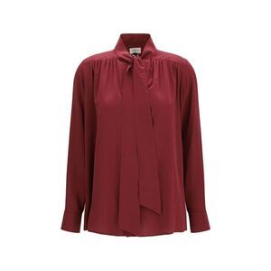 Jacob Cohen Bordeaux Silk Women's Blouse